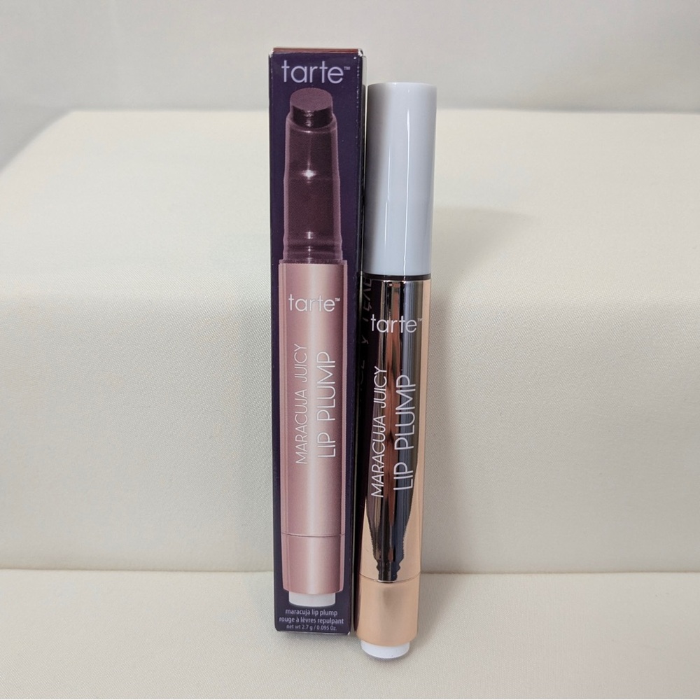 Tarte Full Size Maracuja Juicy Lip Plump with Maracuja Oil — Warm Bronze Brown